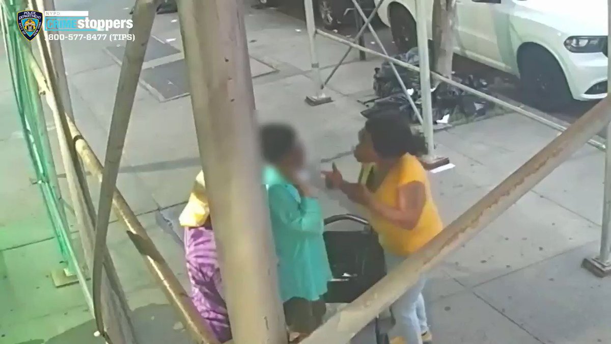 Recognize them? A 61-year-old woman using a walker was violently robbed by a group on a Harlem street. Video shows the victim pushed to the ground and attacked -- one of the suspects using a pot to hit her.
Full story: https://t.co/Lsh2o9ZTGC https://t.co/xUul0oB73I