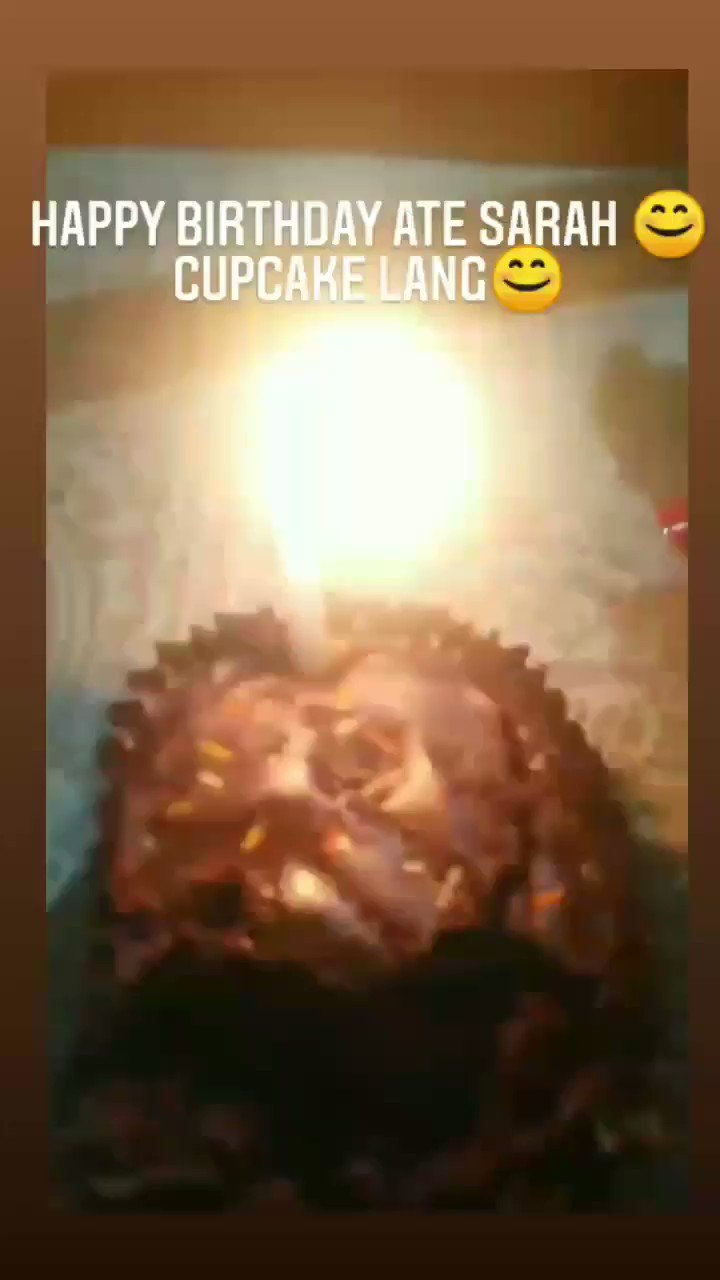 HAPPY BIRTHDAY SARAH SARAH GERONIMO DAY  