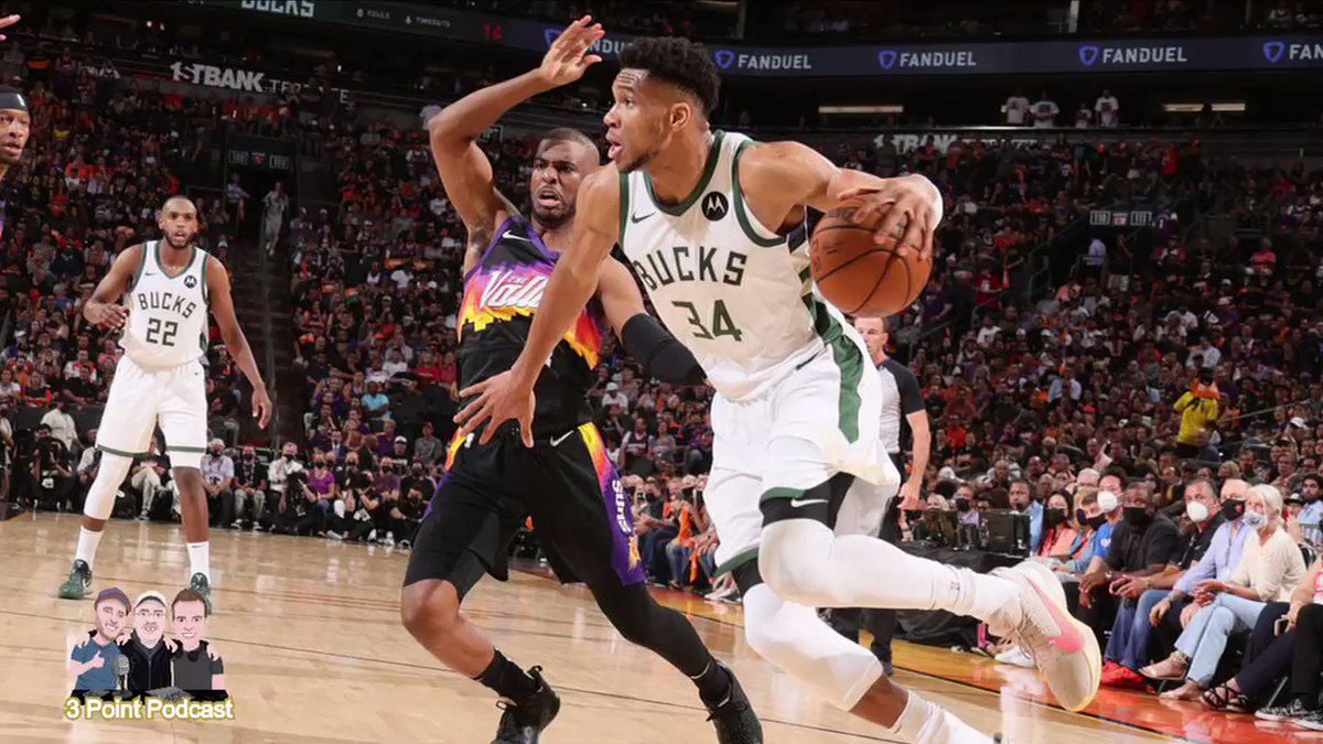 It’s been a few days since Giannis and the #Bucks downed the #Suns, winning the title. On the last #podcast we talked about the #NBAFinals, including CP3 letting another series lead slip away. Take a listen to this clip and the pod for the full chat. #FearTheDeer #PodernFamily https://t.co/Imjpda3q8Q