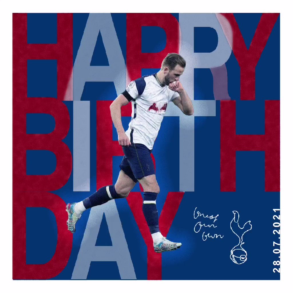 Happy birthday Harry kane! Wishing all the best for you..  