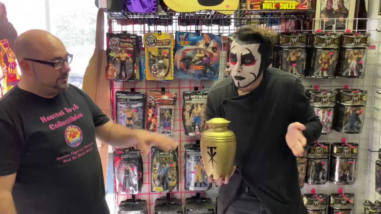 Danhausen on X: A new toy hunt video at @HasttelToy. Danhausen has found  the undertakers Milk cup and ultimate source of his real life lightning  powers.   / X