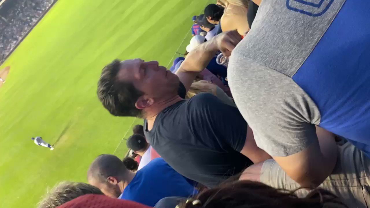 Barstool Chicago on Twitter "Someone tell these guys there’s no fighting in the bleachers https