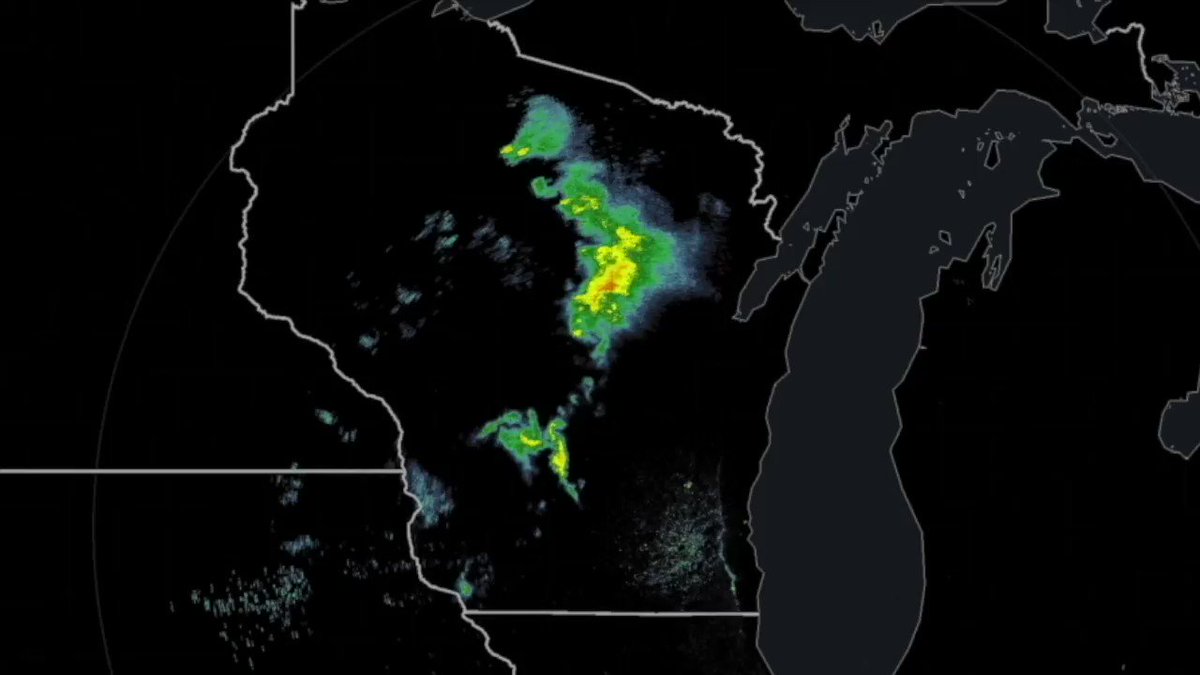 Doppler radar recap of the derecho that left over 100,000 Wisconsin residents without power this morning.

This 13 hour hyperlapse was captured from the KMKX Milwaukee, Wisconsin radar site.

#weather #miwx #tornado #ilwx #wiwx https://t.co/hjHhJTGkRu