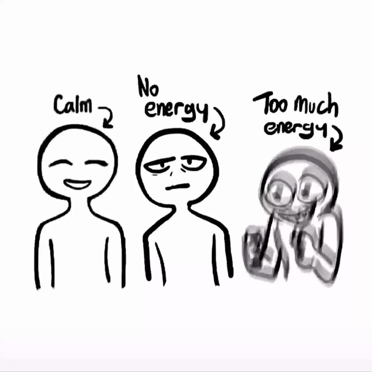 No Energy too much Energy