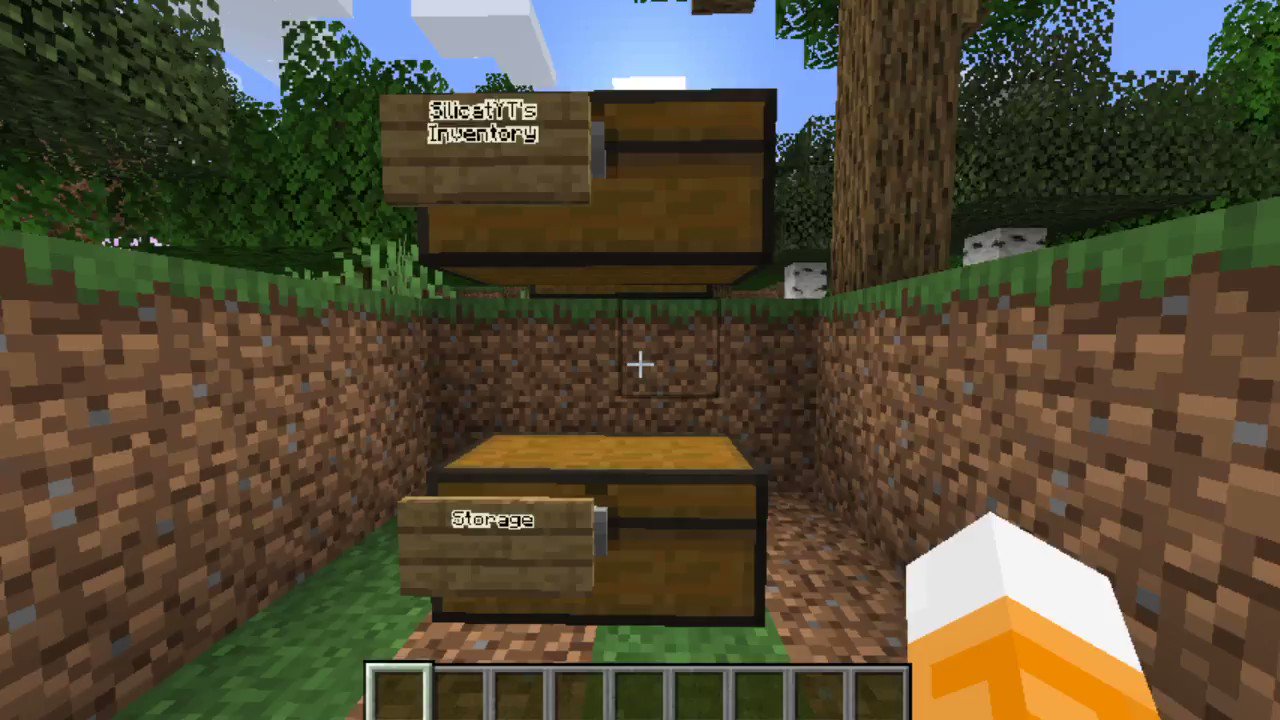 SilicatYT on Twitter "[Minecraft Datapack, 1.17.1] Using a hopper on