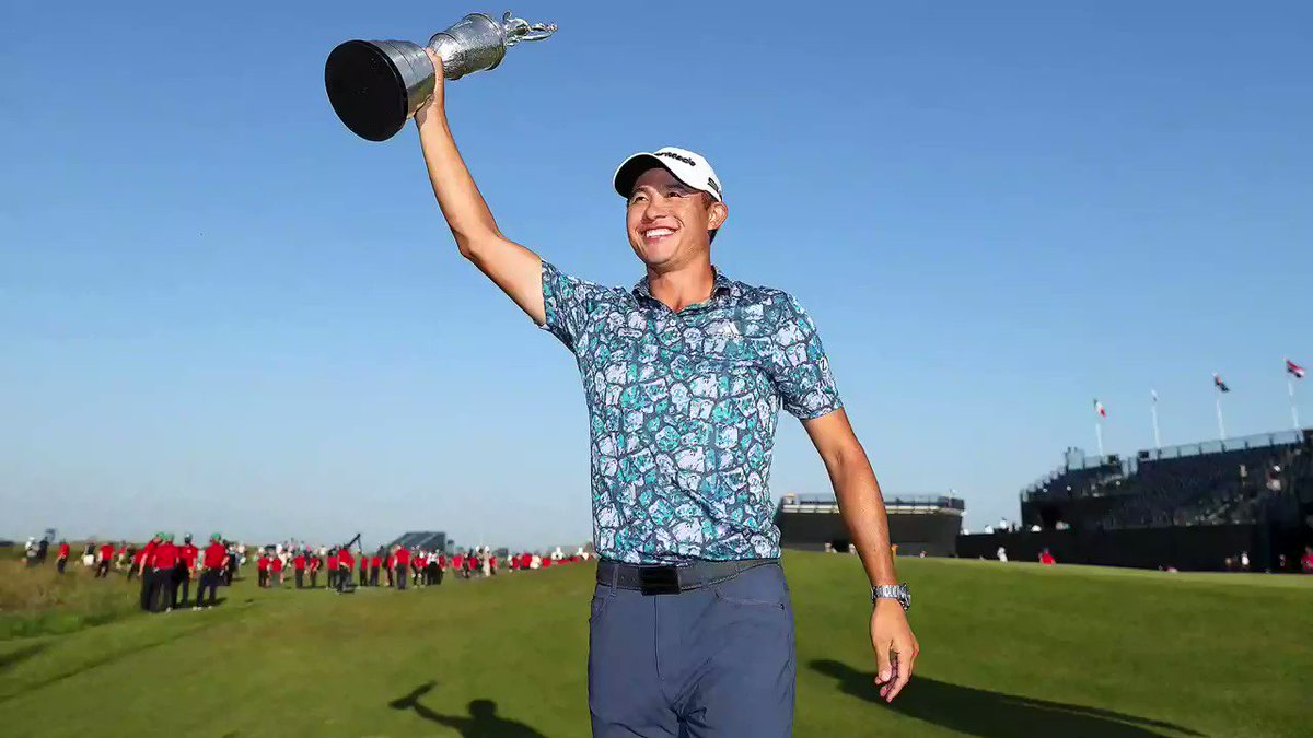 After making history with his debut victory at @TheOpen earlier this month at @RoyalStGeorges1, @collin_morikawa is representing @TeamUSA at the Tokyo @Olympics. Can Morikawa help bring home the country's first ever Gold medal in men's single #golf? #Olympics #TeamUSA #Tokyo2020 https://t.co/TbFJOFkKtW