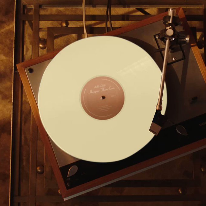 Shop all limited edition “Happier Than Ever” vinyl colorways in Billie’s official store. https://t.co/VVHPZJTV1V