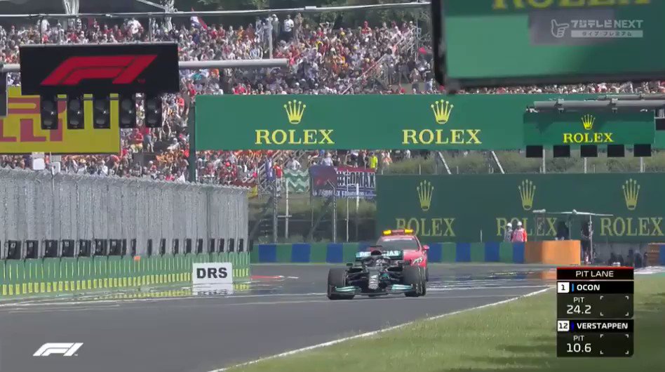珍事、F1ハンガリーグランプリでスタートが1台だけとなってしまう！