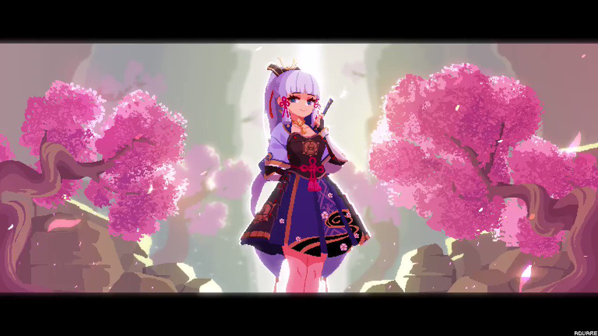 ayakaページ Kamisato Ayaka Figure | TikTok