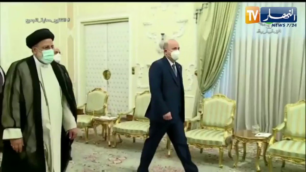 الوزير الأول أيمن بن عبد الرحمن يلتقي الرئيس الإيراني الجديد ابراهيم رئيسي بطهران