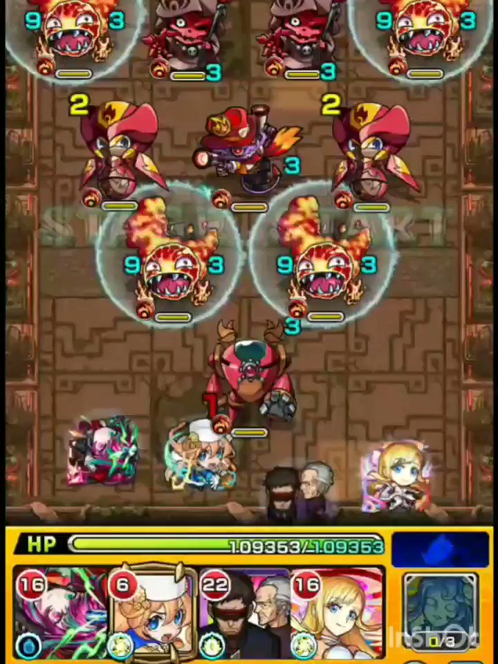 神殿ワンパン アナスタシアで火時1を2手ワンパンする方法 モンスト Monstopic モンストピック
