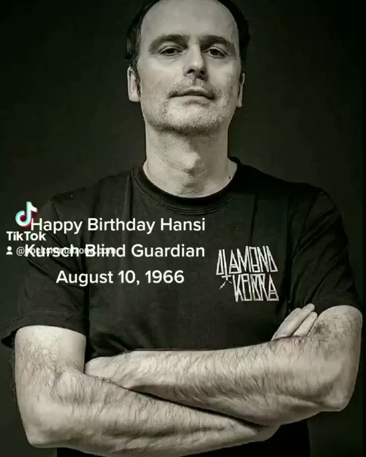 Happy Birthday Hansi Kursch August 10, 1966 