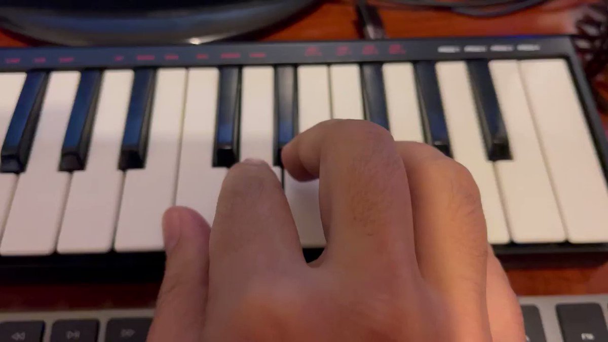 Lin Manuel Miranda While Figuring Out The Chorus On Piano My 5 Year Old Sebastian Wandered Over And Said Can I Help He Fooled Around On Higher Notes While I Kept