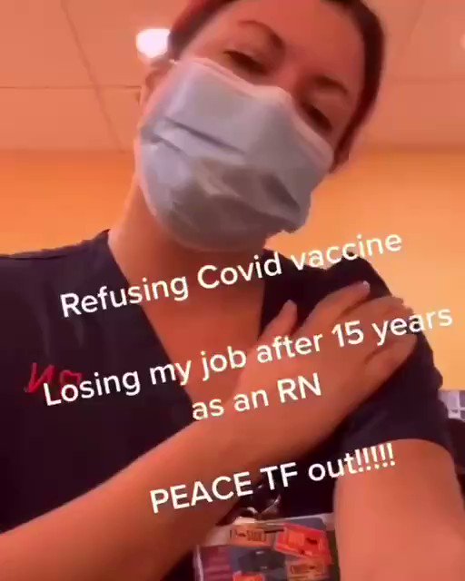 RT @ThorDeplorable: Reminder — never quit a job because of the vaccine. If you do not want it, make them fire you. https://t.co/H8Kd43HFa9