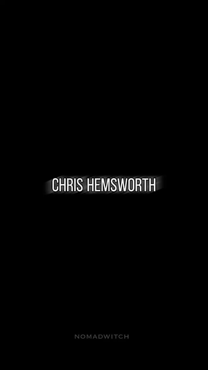 Happy birthday, Chris Hemsworth    