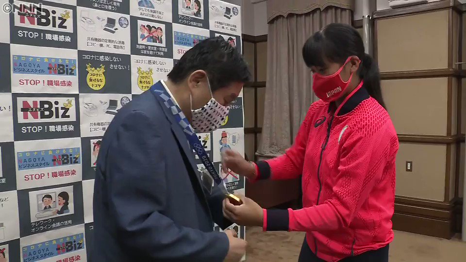 河村たかし市長がかじった金メダル、新たなメダルへ交換することに！