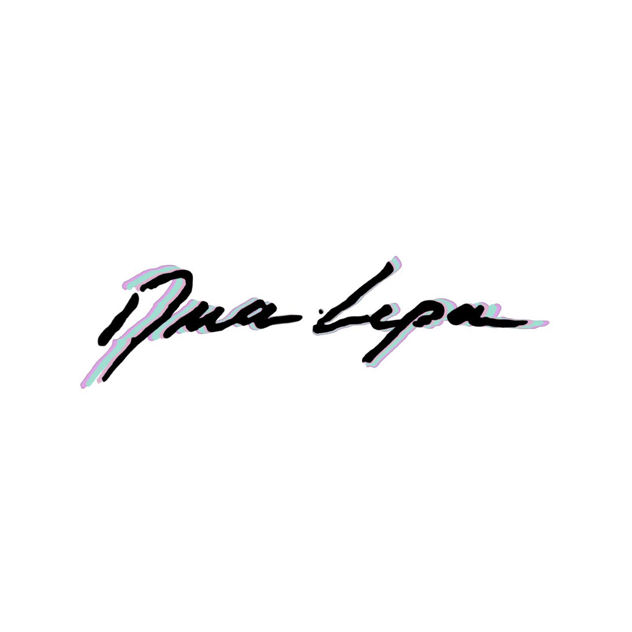 Dua Lipa Signature デュアリパ サイン DUA LIPA self-titled Signed Autographed Vinyl Record - RARE