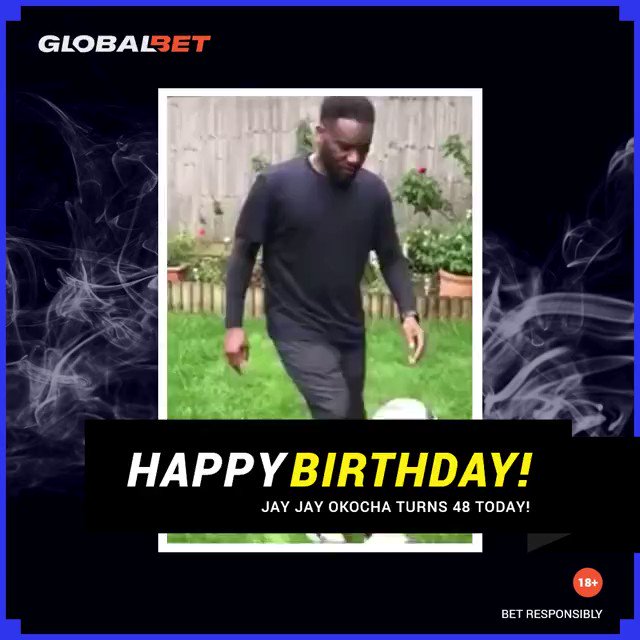 Happy 48th Birthday to Jay-Jay Okocha! Drop your birthday wishes in the comments. 