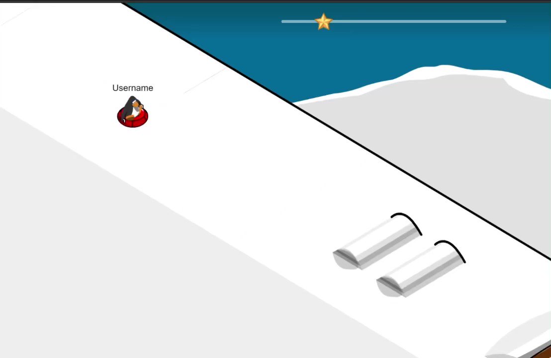 Club Penguin Sled Racing