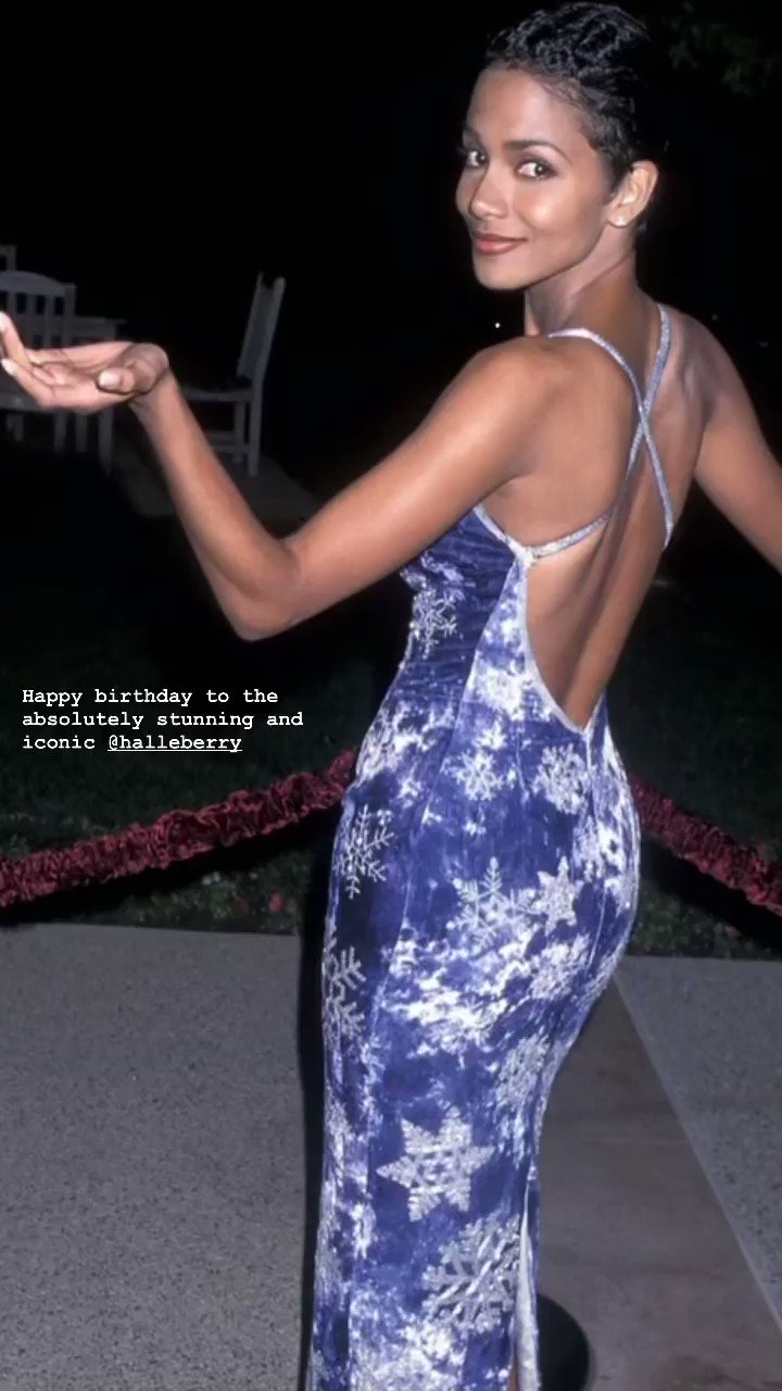 Zendaya wishes Halle Berry a Happy Birthday on her Instagram Stories 