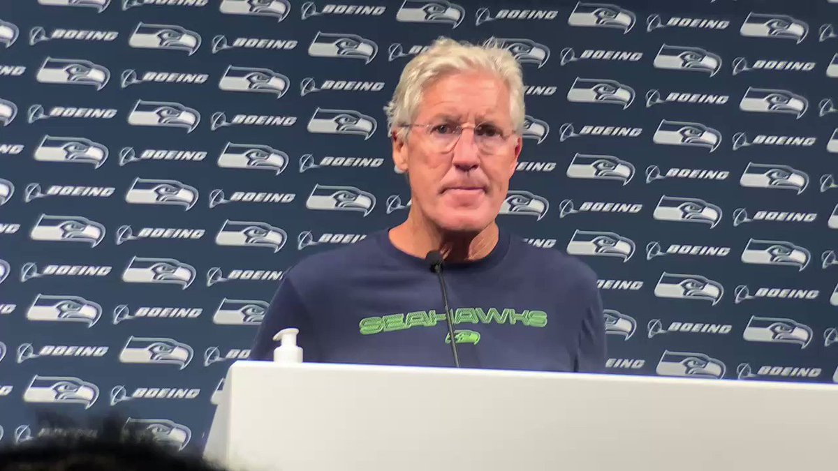 Pete Carroll explaining why Aldon Smith is no longer with #Seahawks. Said he, the team gave the troubled former All-Pro pass rusher to be part of this program, and he couldn’t hold up his end. https://t.co/MDM8wnViLW