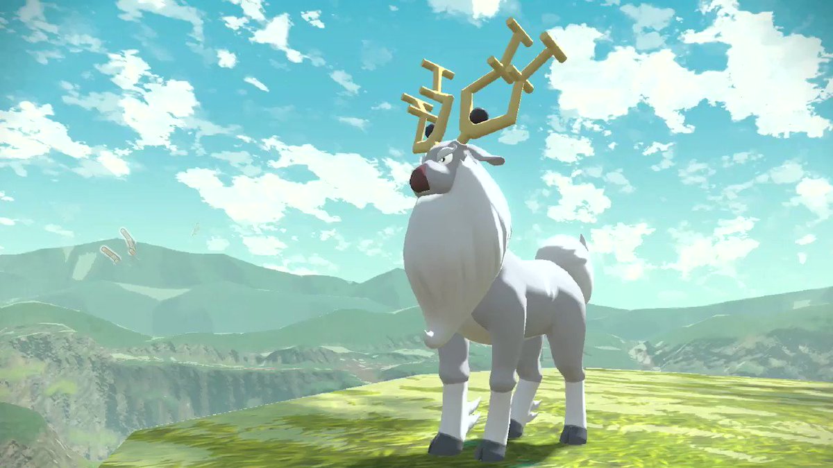 ポケモン情報局 公式 ヒスイ地方のポケモン紹介 アヤシシ 特徴的なツノをもつ おおツノポケモン ヒスイ地方に暮らす オドシシ が進化しました 顎や尻尾 足の抜け毛を集めて作った衣服は極上の防寒着になるとか ポケモン情報局 公式 ヒスイ地方のポケモン紹介 アヤシシ 特徴的なツノをもつ おおツノポケモン ヒスイ地方に暮らす オドシシ が進化しました 顎や尻尾 足の抜け毛を集めて作った衣服は極上の防寒着になるとか