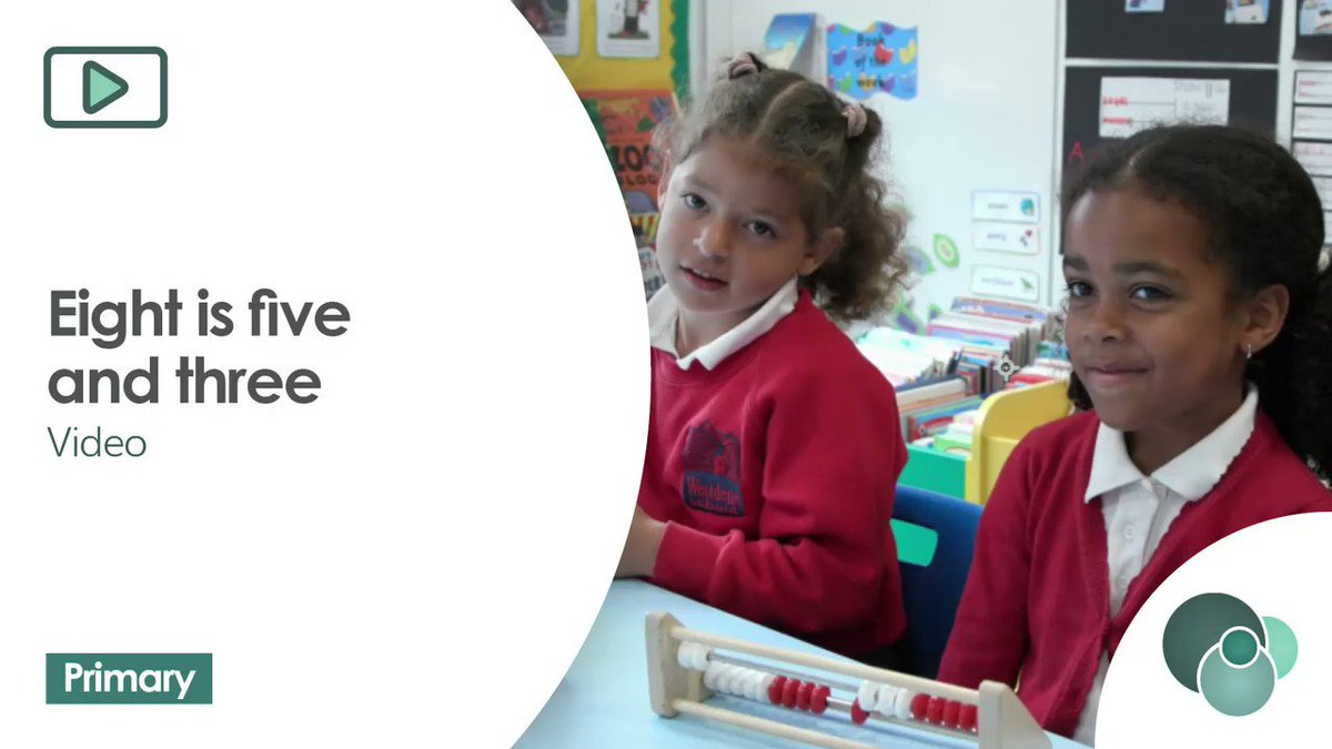 The NCETM on Twitter "Year 1 pupils using a rekenrek and Numberblocks