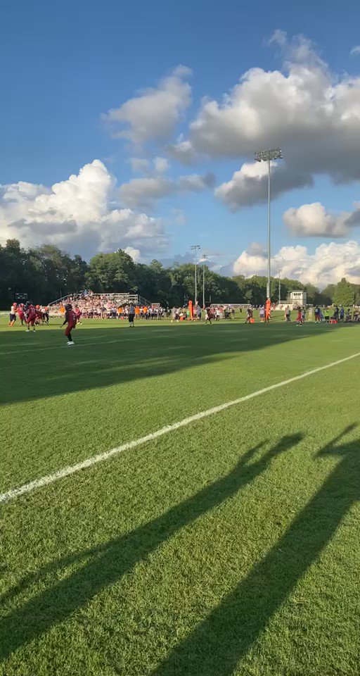 Bernard Pollard Jr 4th Qtr With 0 01 Left On The Game Clock Game Tied 6 6 And This Happens Femi Babalola Connects With Jaylen Pollard For The Sabers Win Espn Sunsetmiddle