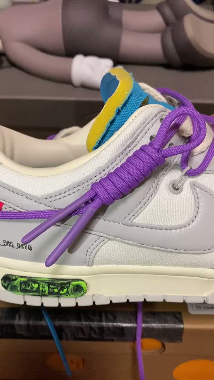Ho Off White Nike Dunk Low 先日載せた置き画のオーバーシューレースの結び方です 秒数制限があるためスピードが速いですが 止めながらゆっくりやってみてください 質問がありましたらコメントまたはdmまで T Co Frcpjelipa