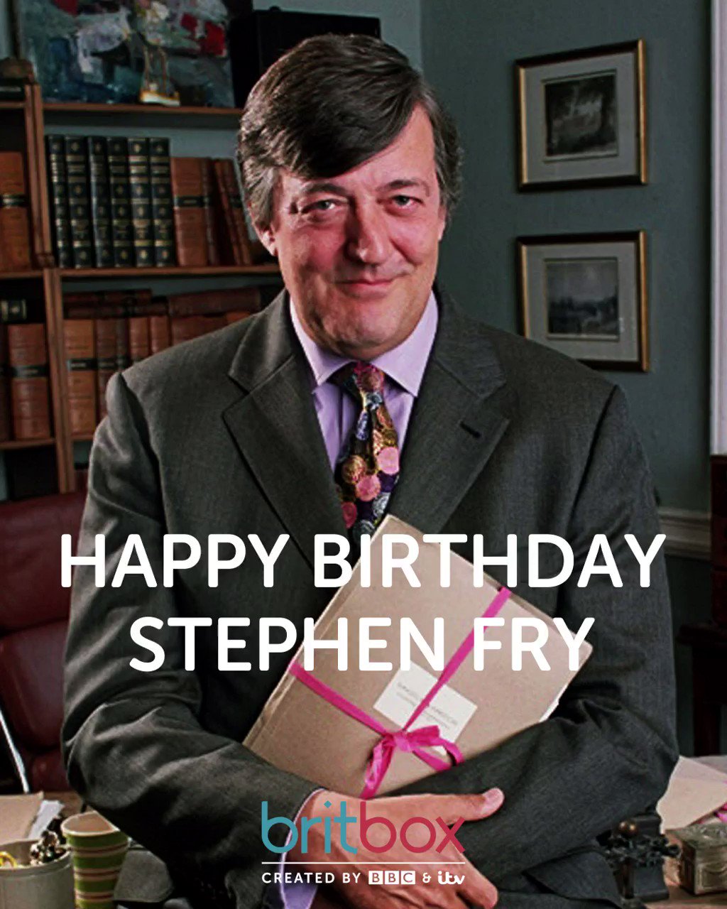 Happy Birthday, Stephen Fry 