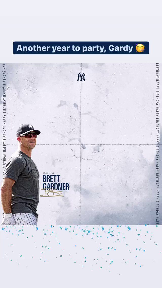 Happy Birthday Brett Gardner 