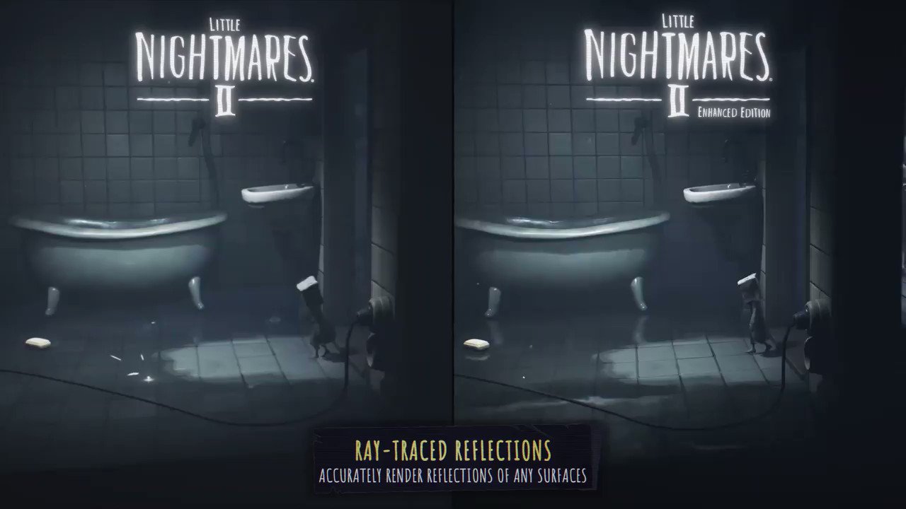 PlayStation on X: Little Nightmares II becomes more vivid with Enhanced  Edition, out today on PS5. Learn about ray-traced reflections, 3D audio,  improved shadows and particles, and more:    / X