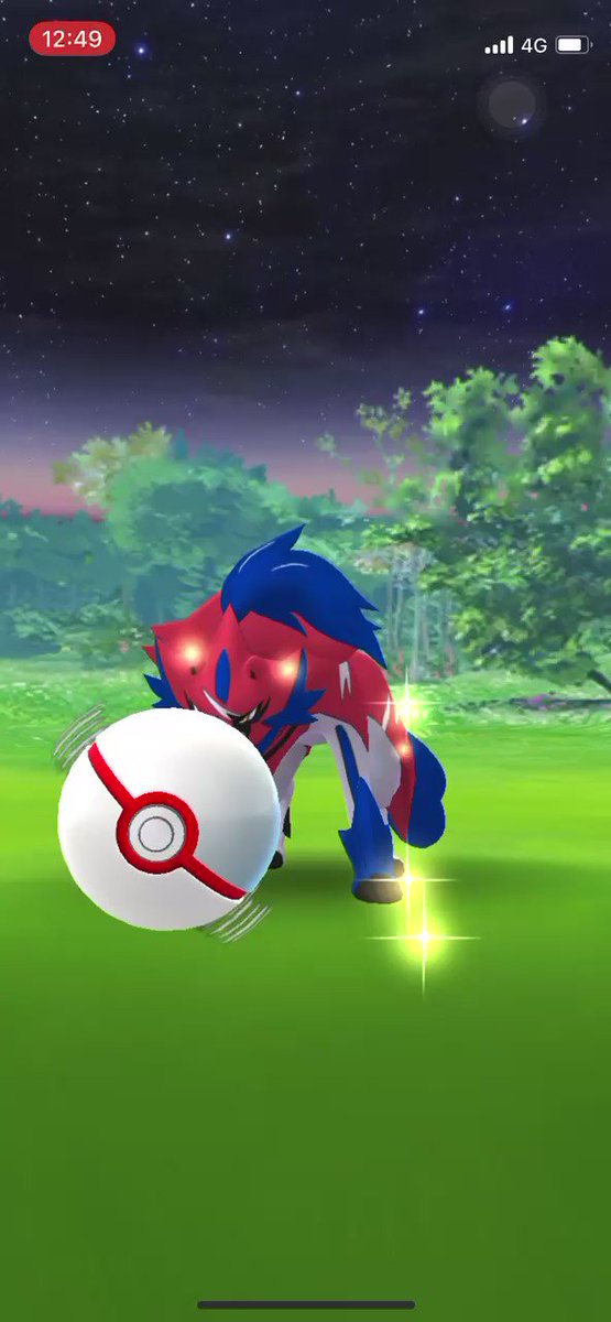 ポケモンgo ザマゼンタにエクセレントスローを当てるコツ サークルと力加減に注目してみよう ザマゼンタ れきせんのゆうしゃ にカーブ エクセレントスローをうまく当てるコツは Appbank