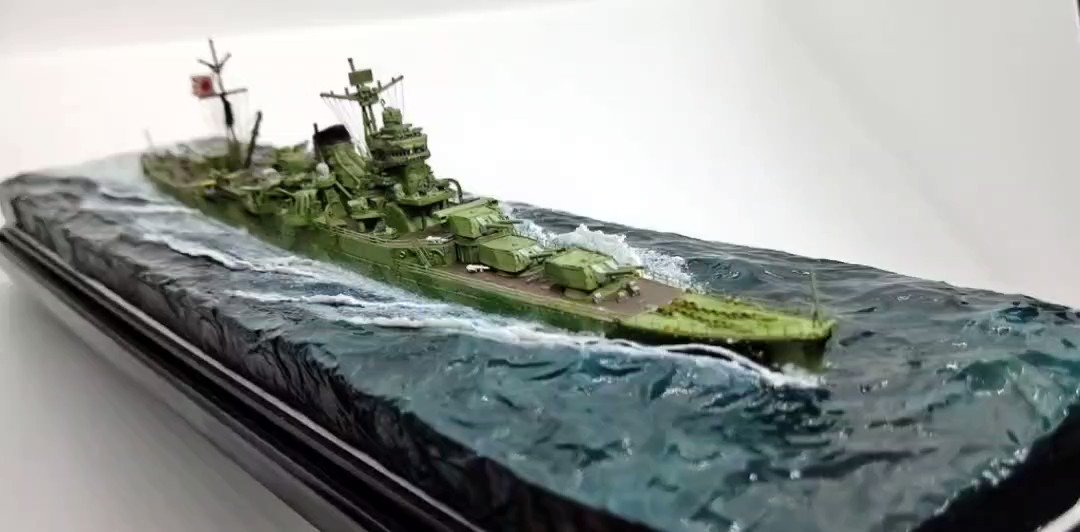 波の迫力がすごい 臨場感あふれる戦艦ジオラマに4 2万いいね 戦艦大和に思いを馳せ表現した 水の流れ へのこだわり 2ページ目 Oricon News 波の迫力がすごい 臨場感あふれる戦艦ジオラマに4 2万いいね 戦艦大和に思いを馳せ表現した 水の流れ へのこだわり 2ページ目 Oricon News