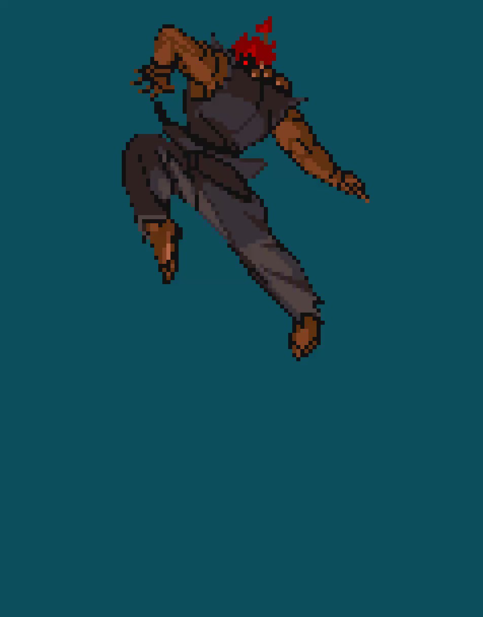 Akuma / Gouki (Street Fighter) GIF Animations
