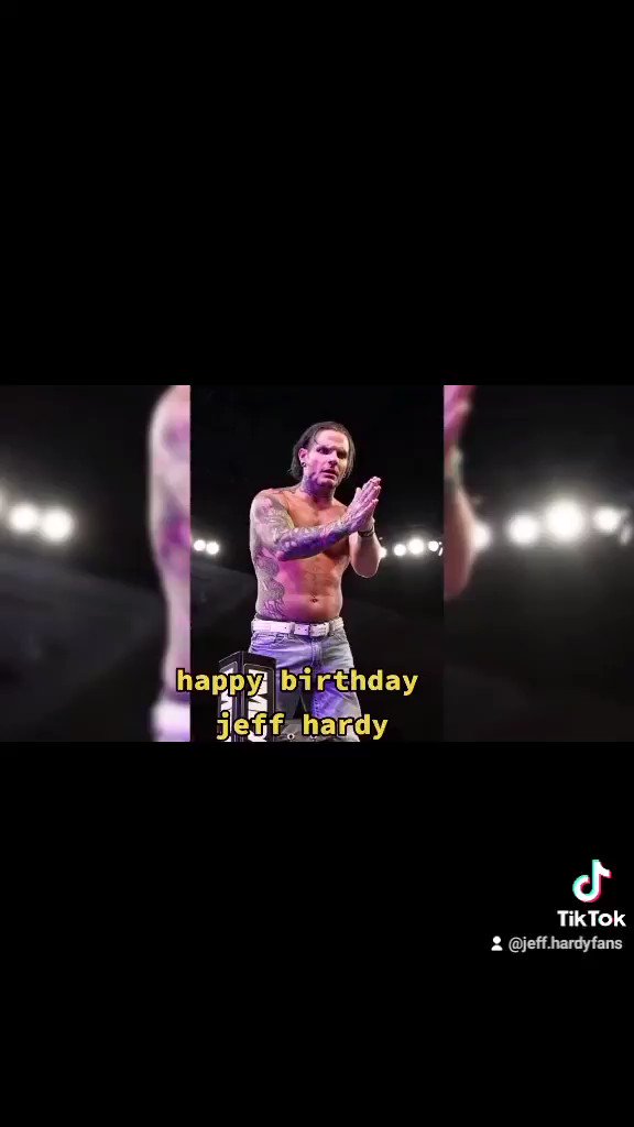 Happy birthday jeff hardy      