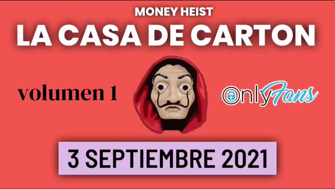 NEXT FRIDAY!!! ? SEPT 3RD

? La Casa de Cartón (Money Heist)

?Cast: @ViciousMen @viktorromvenus @bravofucker