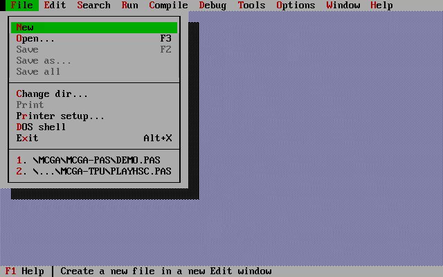 Great and easy to start with #Borland Turbo Pascal and Turbo Vision IDE.
👍👍👍