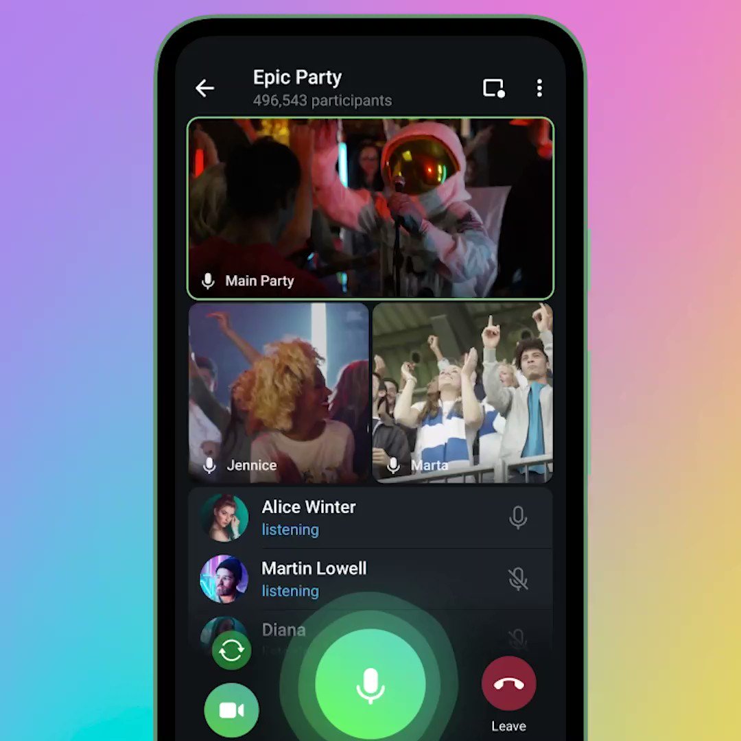 telegram-messenger-on-twitter-you-can-start-a-live-stream-in-your
