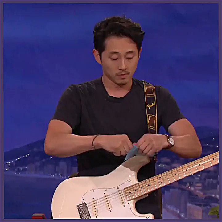 It s steven yeun s day happy birthday KING  
 