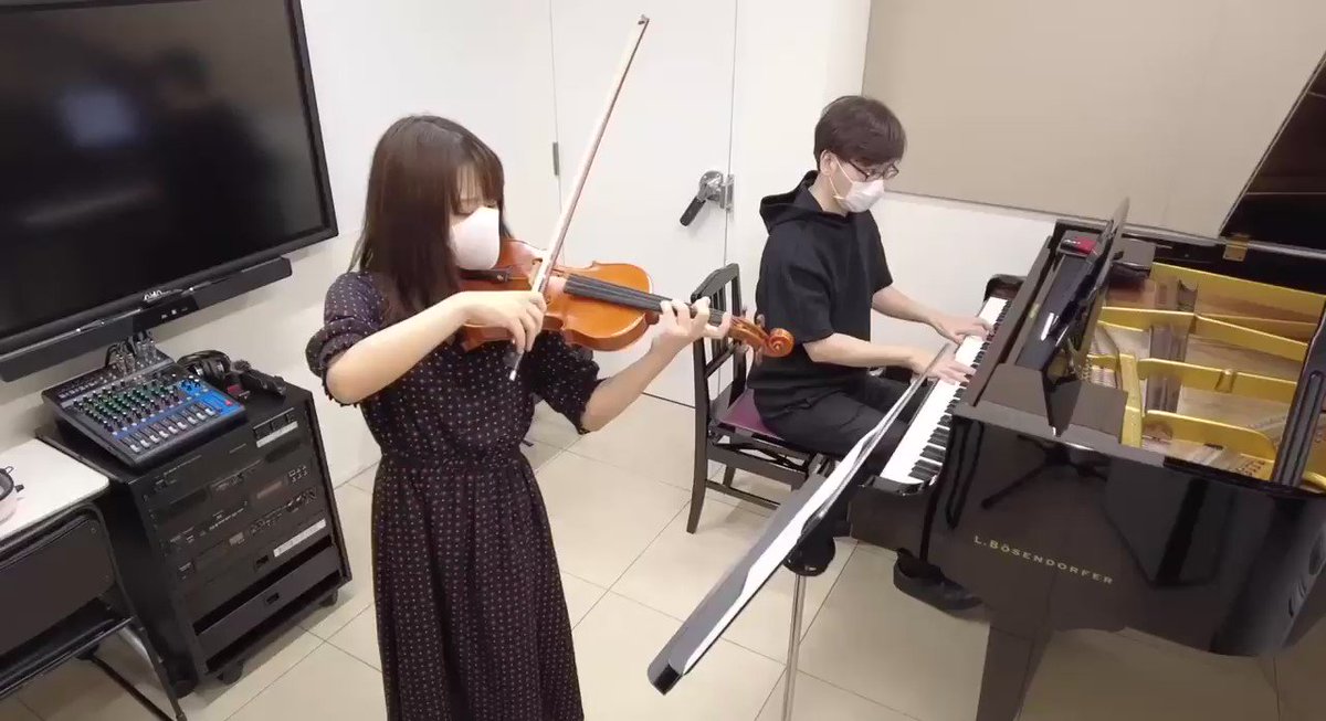 高松あい_violinTwitter投稿サムネイル画像