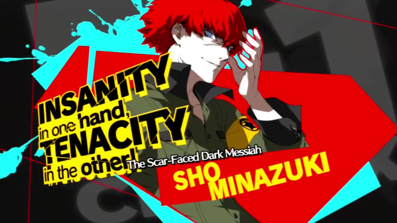 Sho Minazuki Persona 4, Persona 4 arena ultimax, Persona