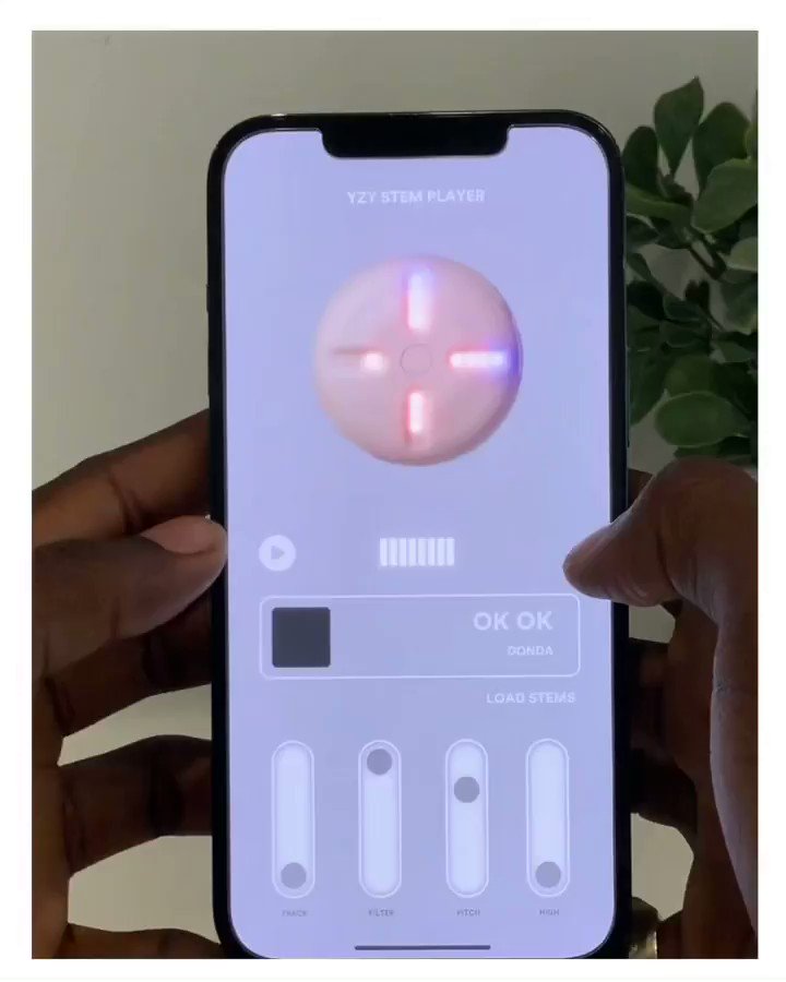 ベンチ 収納付 カニエ・ウェスト プロデュース音楽プレイヤー「STEM