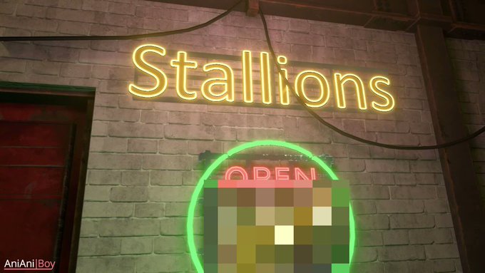 Raven in Stallions club!
Raven model from: @BDAnimare and @Skuddbutt 

Full video link: https://t.co/KpjPENResw

Sorry