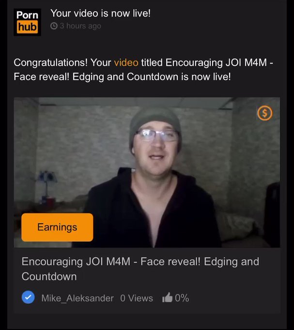 ✨✨My face is now on PORNHUB   Encouraging JOI video is up for all you GOOD BOYS!   Link below and you