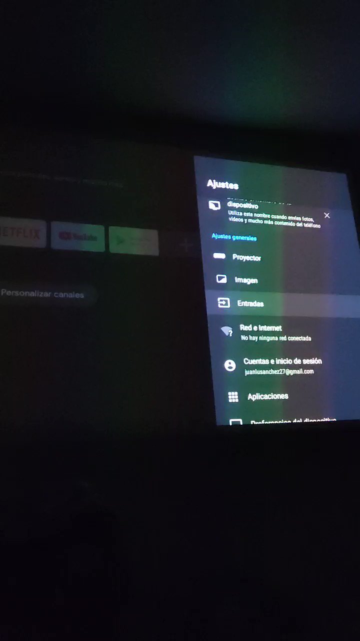 TxusGamer027 on Twitter: "@XiaomiSupport @Xiaomi @XiaomiEspana I have the  Mi Smart Projector and apparently it has a software problem with the 5ghz  WIFI. You frequently disconnect and cannot play content because you