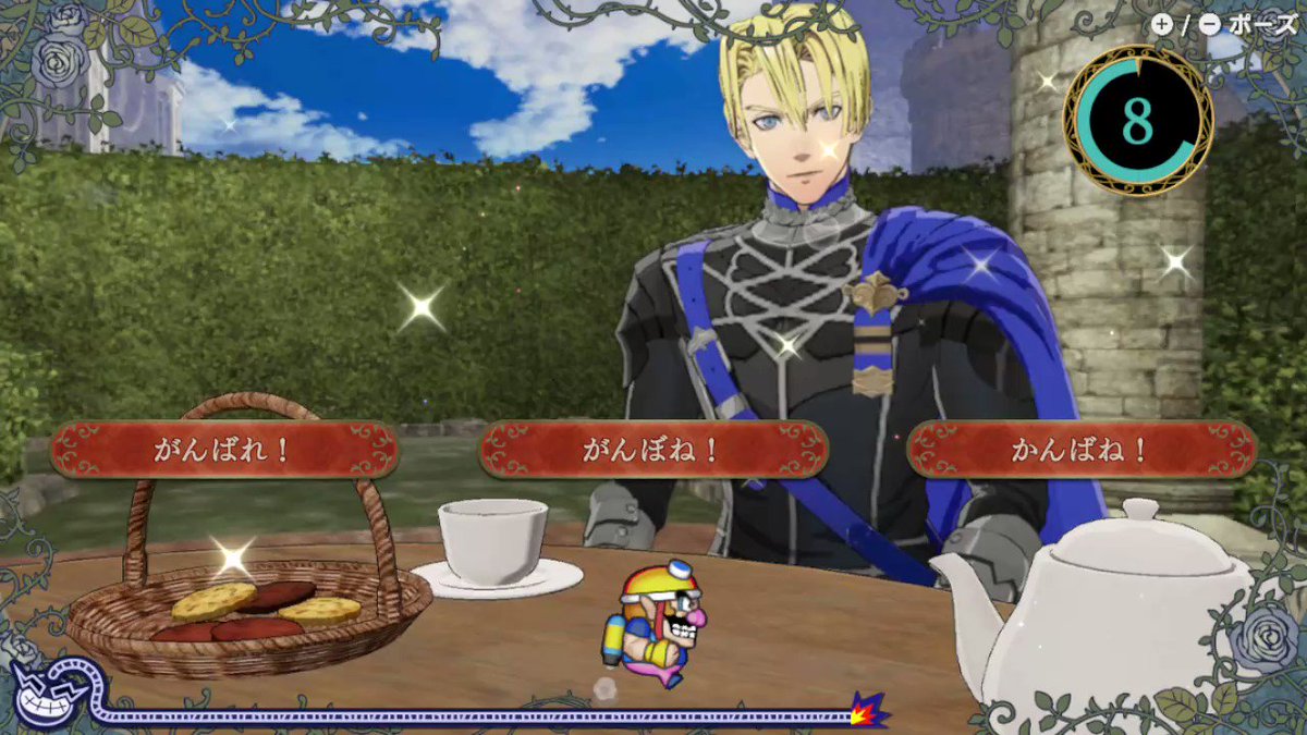 ファイアーエムブレム 風花雪月 のお茶会が メイド イン ワリオ 新作でマッハ化 もはやお茶会ではない Automaton