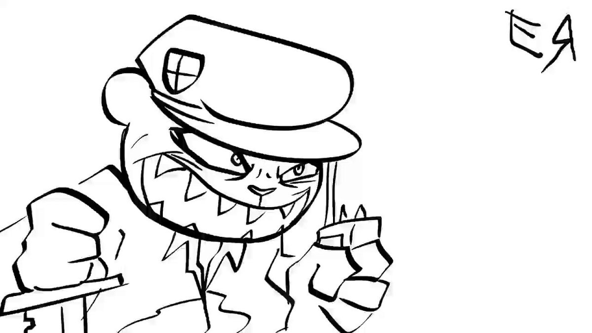 Fnf flippy coloring pages