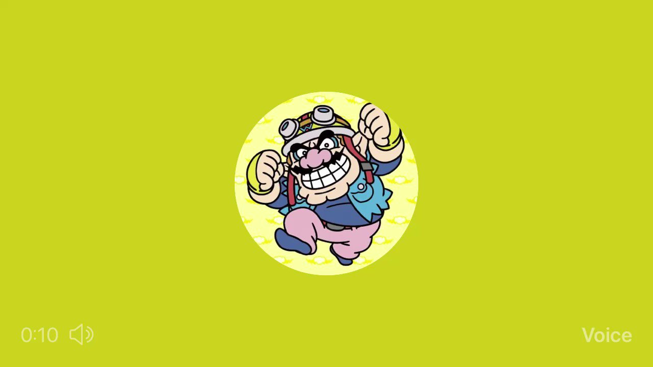 Wario's announcement of the Nintendo Direct by WarchieUnited on