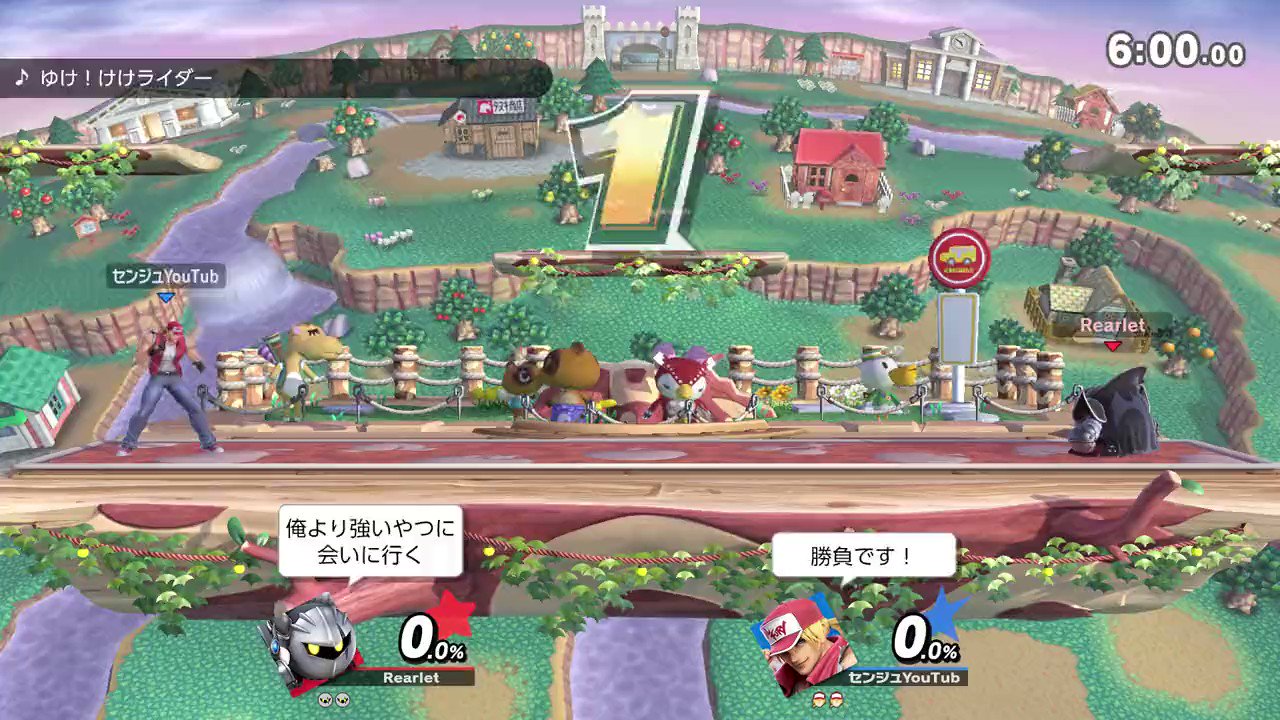 センジュ Youtube 神技 見たことあるぞ プロがやってるやつじゃん スマブラsp スマブラ スマブラsp メタナイト 対戦してくれた方 リアーレットさん Rearletmeta もはや理解できない領域です なんでこんなことできるんだ 笑 T Co